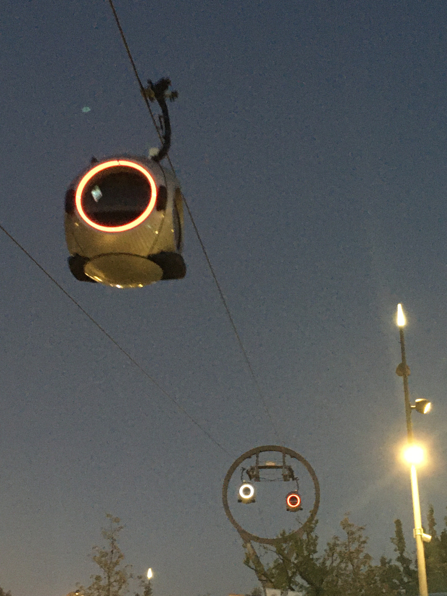 "Воздушный трамвай" на ВДНХ