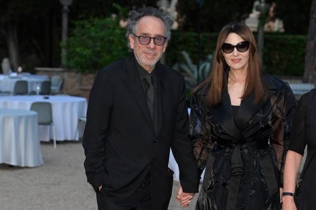    Тим Бертон и Моника Белуччи. Фото: Legion-media