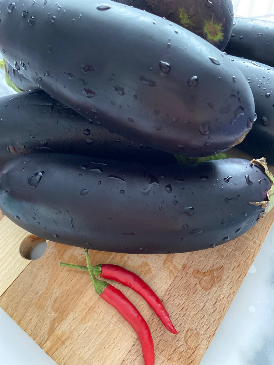 Подготавливаем овощи