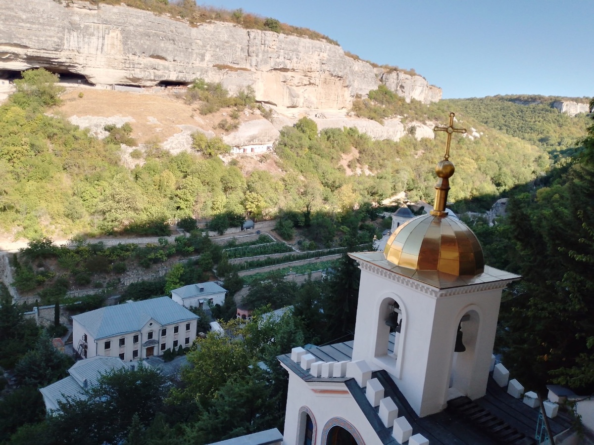 Свято-Успенский монастырь город Бахчисарай. 