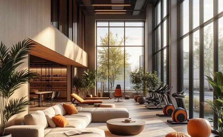 Фото:. Офис ╱ Сгенерировано с помощью нейросети Алиса, ИА "Атмосфера"