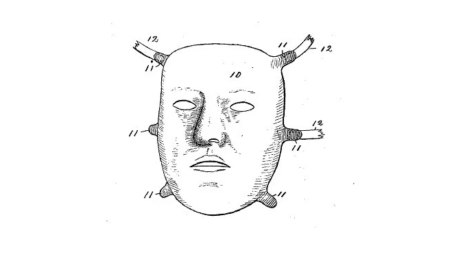 Туалетная маска Хелен М. Роули, 1875. (с) Getty Images