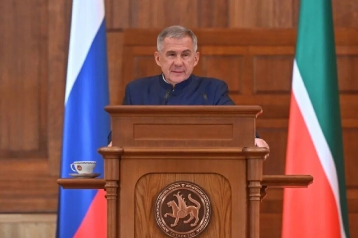    Минниханов вступил в должность раиса Татарстана на четвертый срок