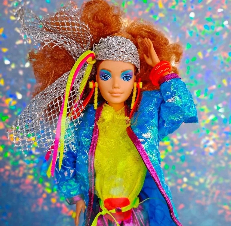 1986 Barbie and The Rockers / Rock Stars Diva Doll, Mattel 