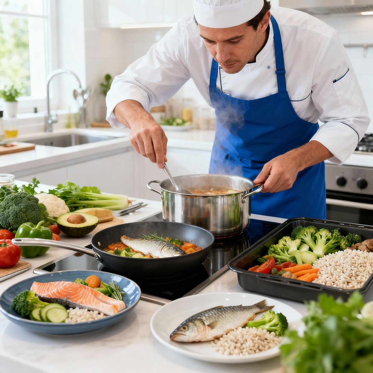 варка, тушение, запекание