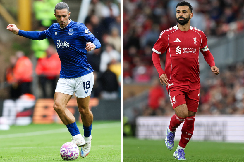    Джек Гриллиш (слева), Мохаммед Салах (справа)    
Фото: Cody Froggatt / Imago / Global Look Press; Jessica Hornby / Imago / TASS