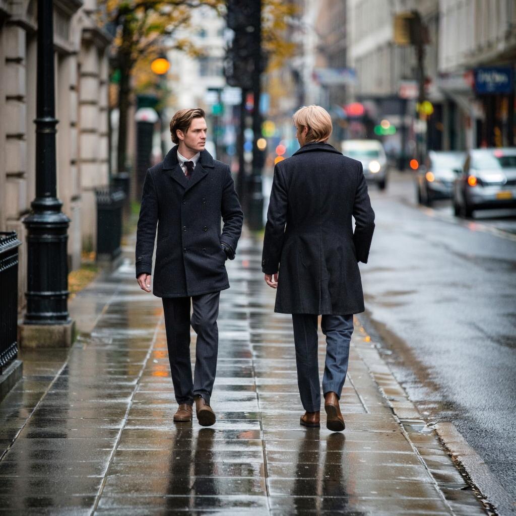 странная встреча с прохожим который оказался ангелом с небес посланным для решения деликатных задач