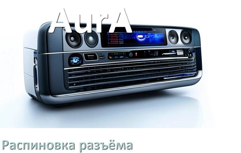 
Распиновка разъёма магнитолы AurA Андроид по цветам проводов