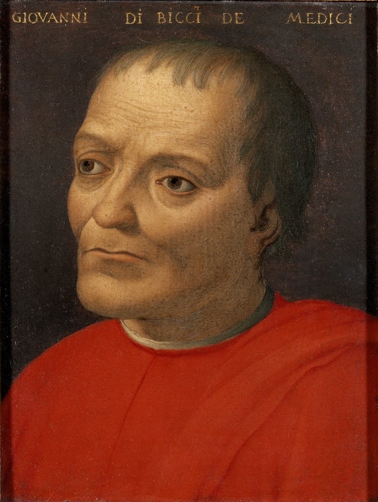 Джованни ди Биччи де Медичи, копия от Agnolo Bronzino, оригинал - Cristofano dell'Altissimo