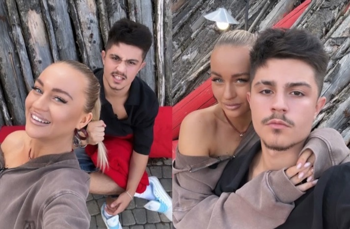 Никита Гуранда и Элина Рахимова (фото из Telegram)