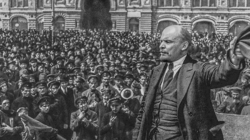 Кадры октябрьской революции 1917