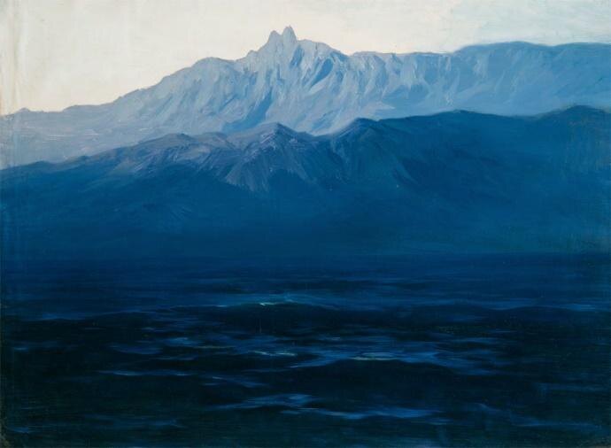 Архип Куинджи. «Ай-Петри. Крым», 1890-е годы, Государственный Русский музей, Санкт-Петербург © Public domain