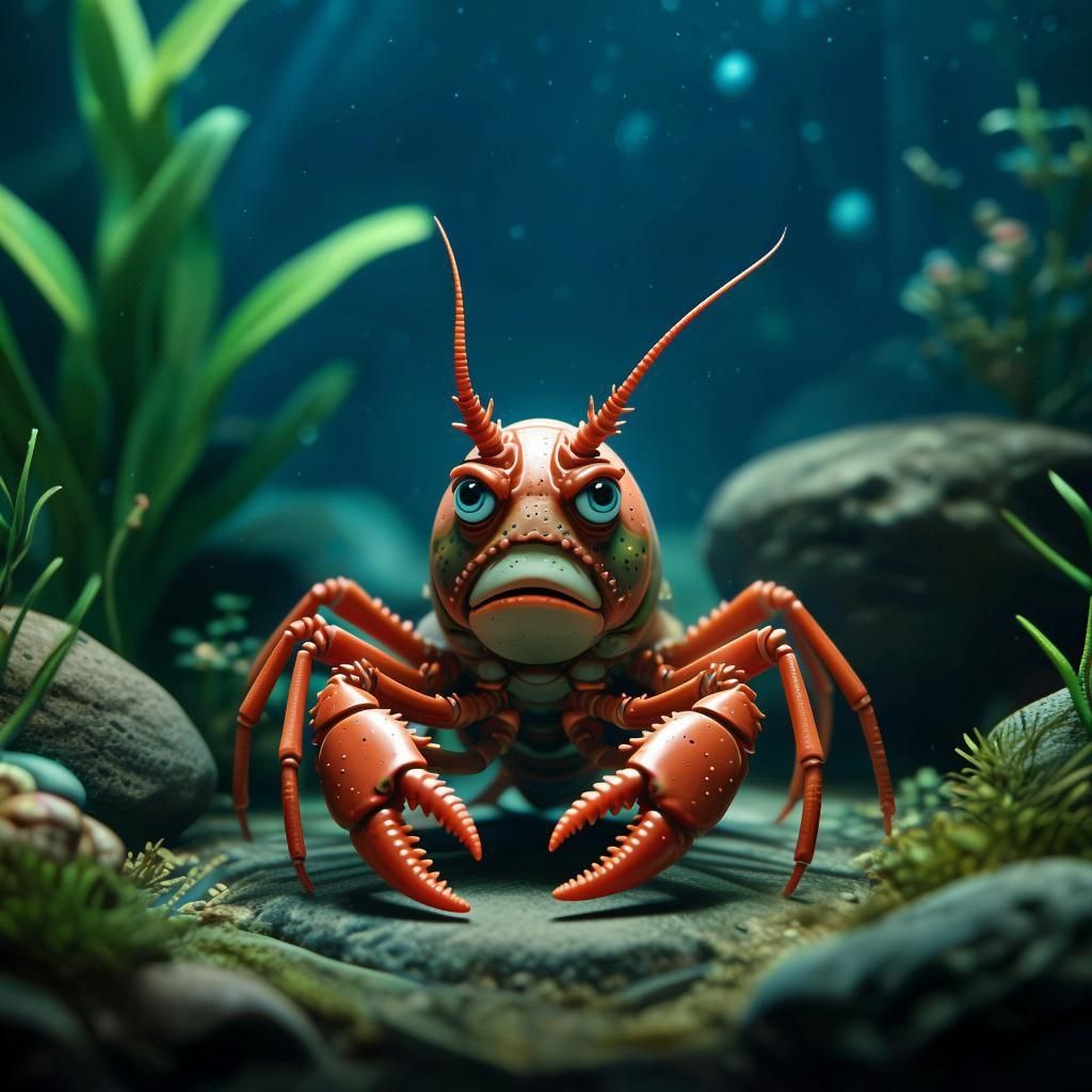 Вот такой я грустный рачок