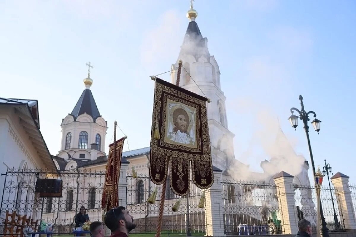    Участники Симеоновского крестного хода прибыли в село Новоипатово