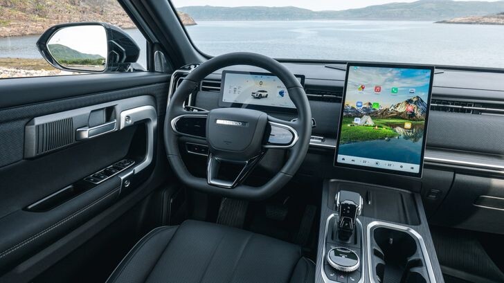 Кроссовер Jaecoo. J7 Интерьер. Водительское место. 