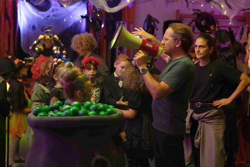 Режиссер Джанлука Ансанелли за работой