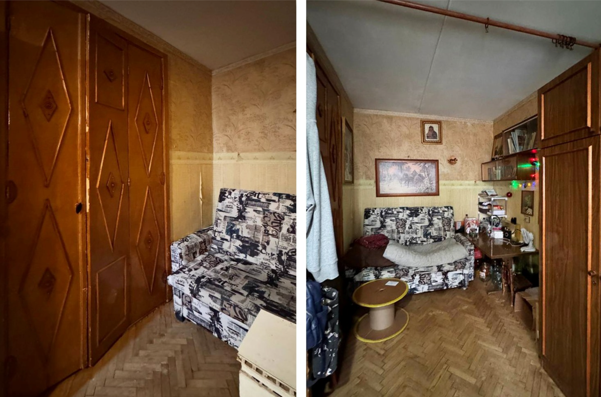 Состояние квартиры ДО ремонта