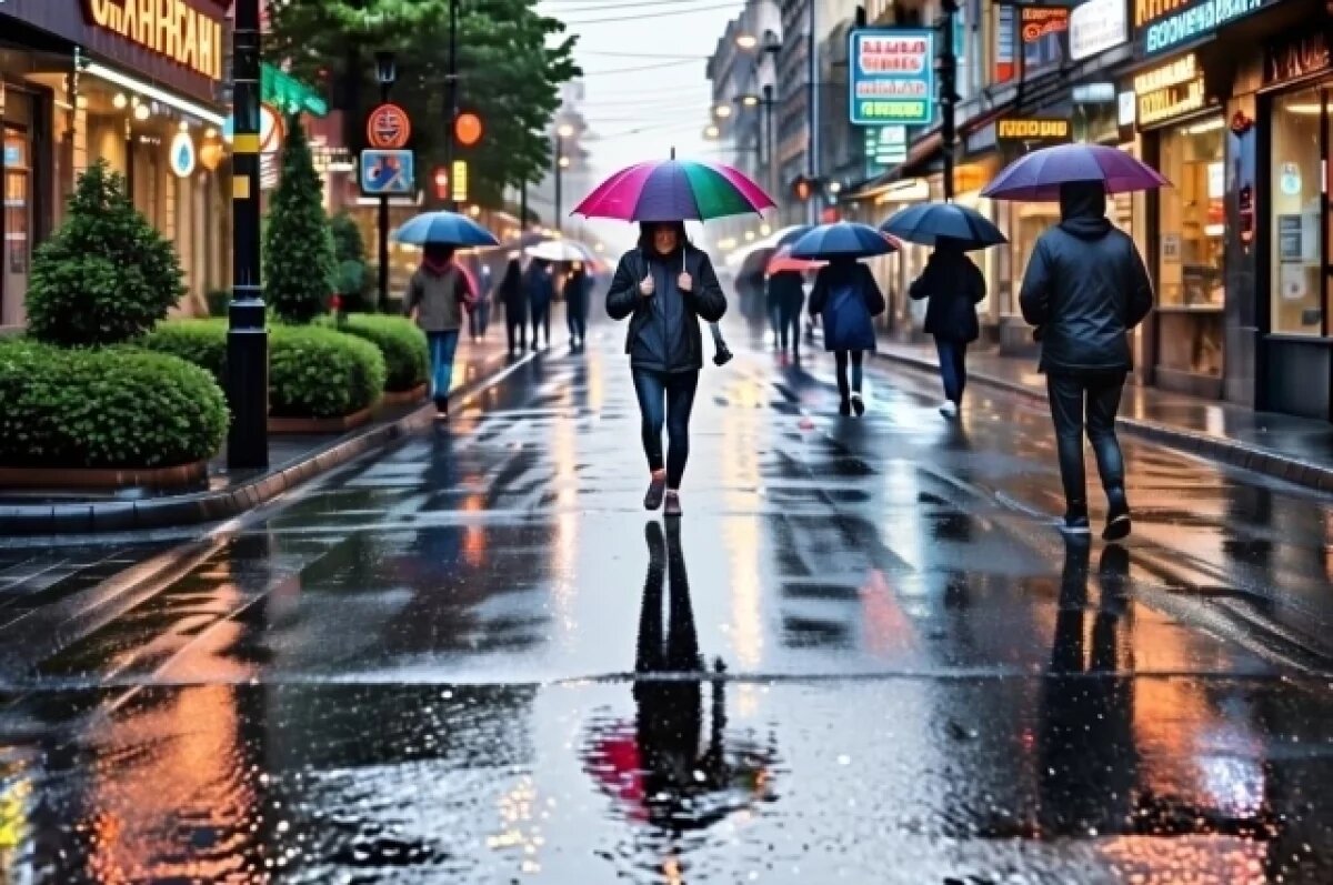    На Кубани объявили штормовое предупреждение о неблагоприятных метеоусловиях