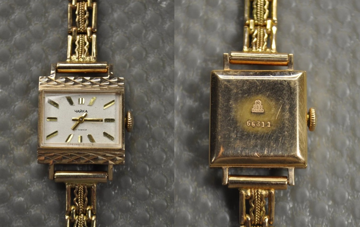 Женские наручные часы "Чайка"