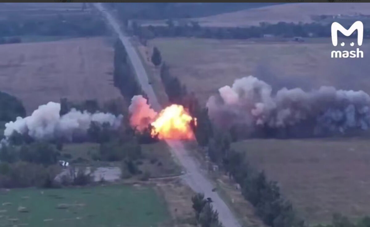    скриншот видео с телеграм-канала Mash