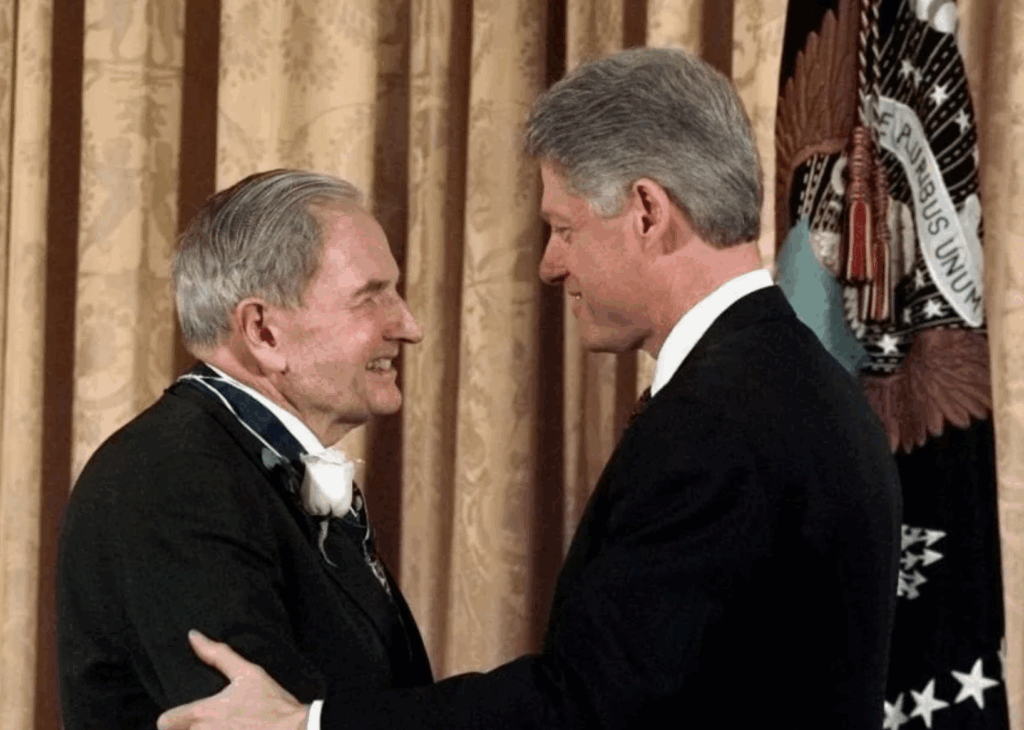    Рокфеллер и Клинтон 