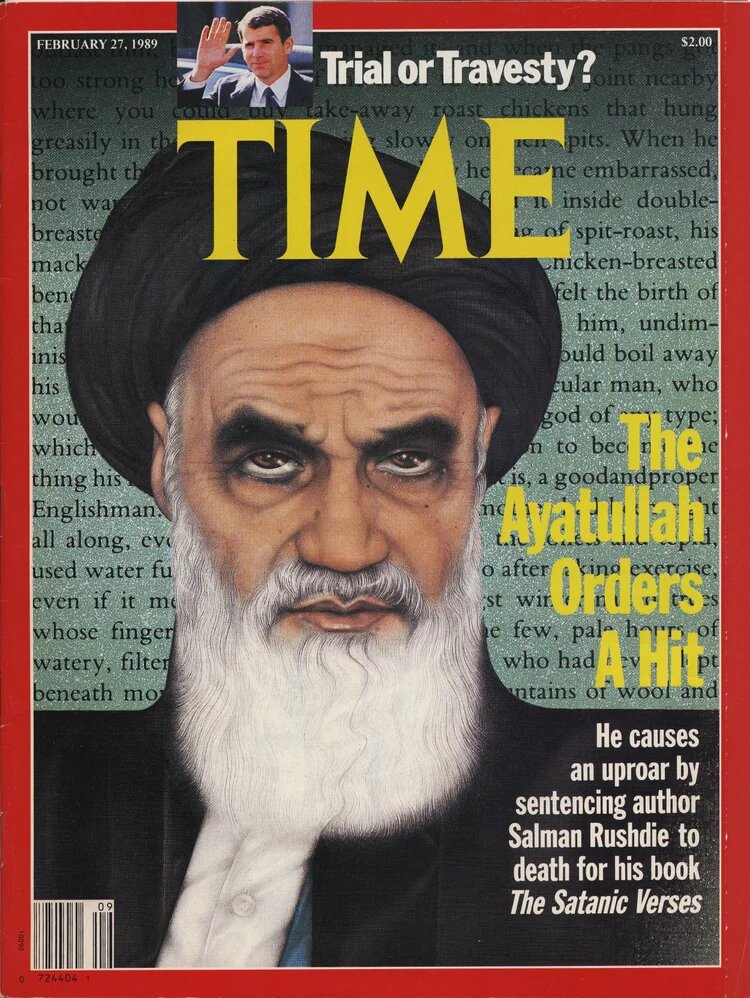 Мел Одом, портрет Аятоллы Хомейни для журнала "Time"