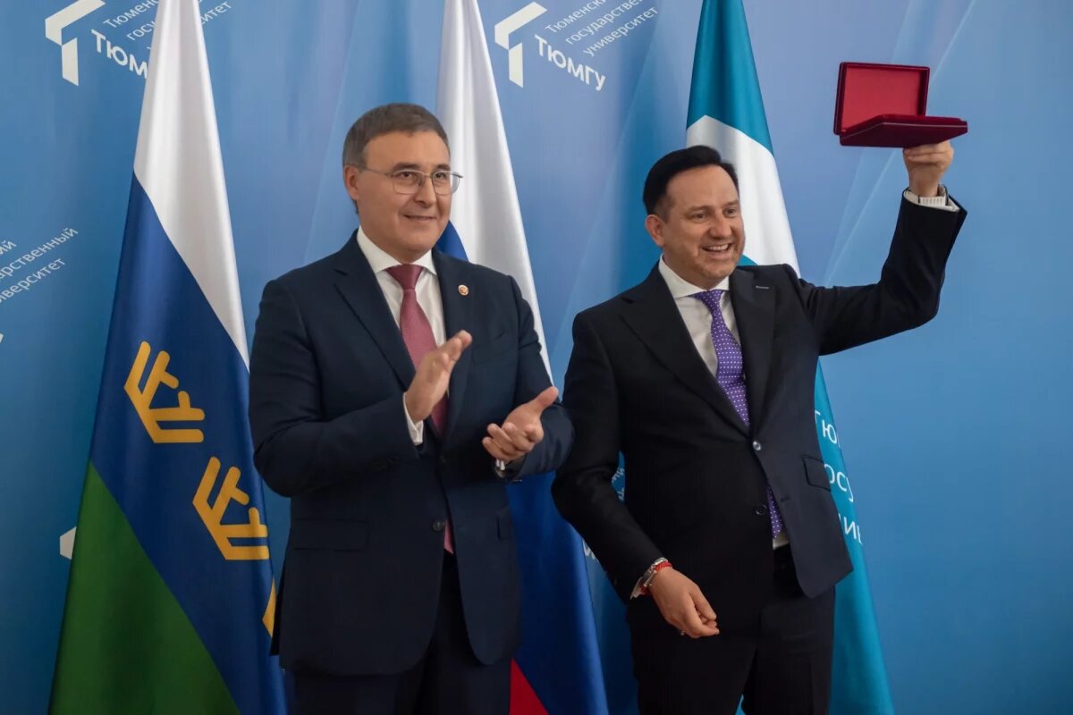    В год своего 95-летия ТюмГУ получил высокую государственную награду