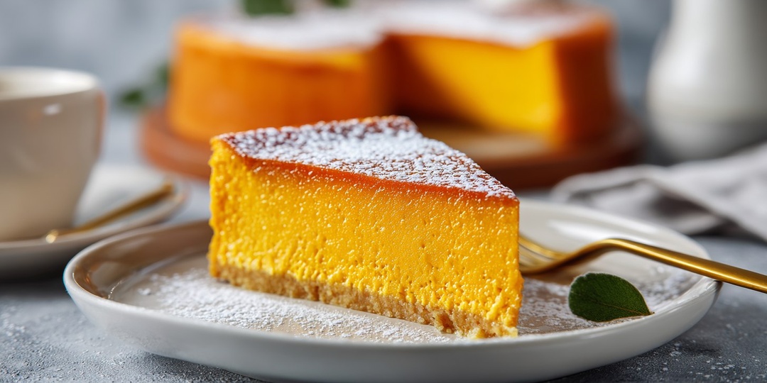 Чизкейк с тыквой без сахара: осенний вкус в каждом кусочке!