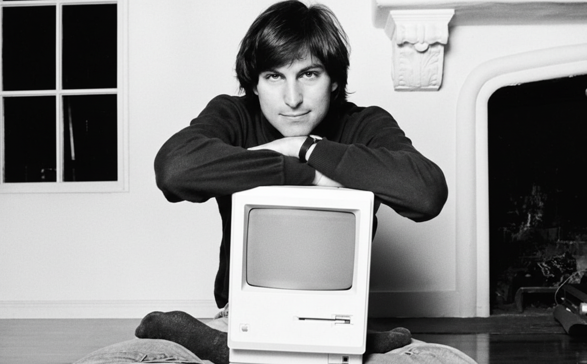 Стив Джобс в молодости