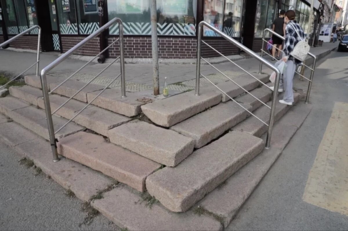    В исторической части Самары проведут ремонт лестничных спусков и тротуаров
