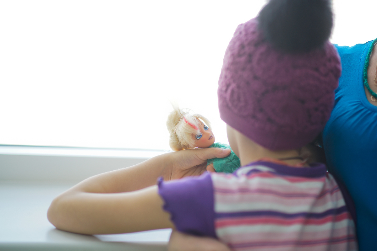 Девочку отправили в больницу. Фото: Алексей Булатов. 