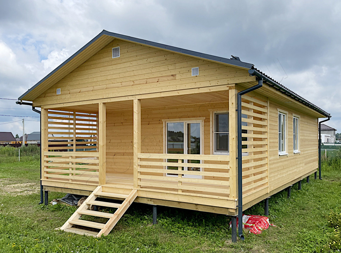 Каркасный дом в деревне Душоново