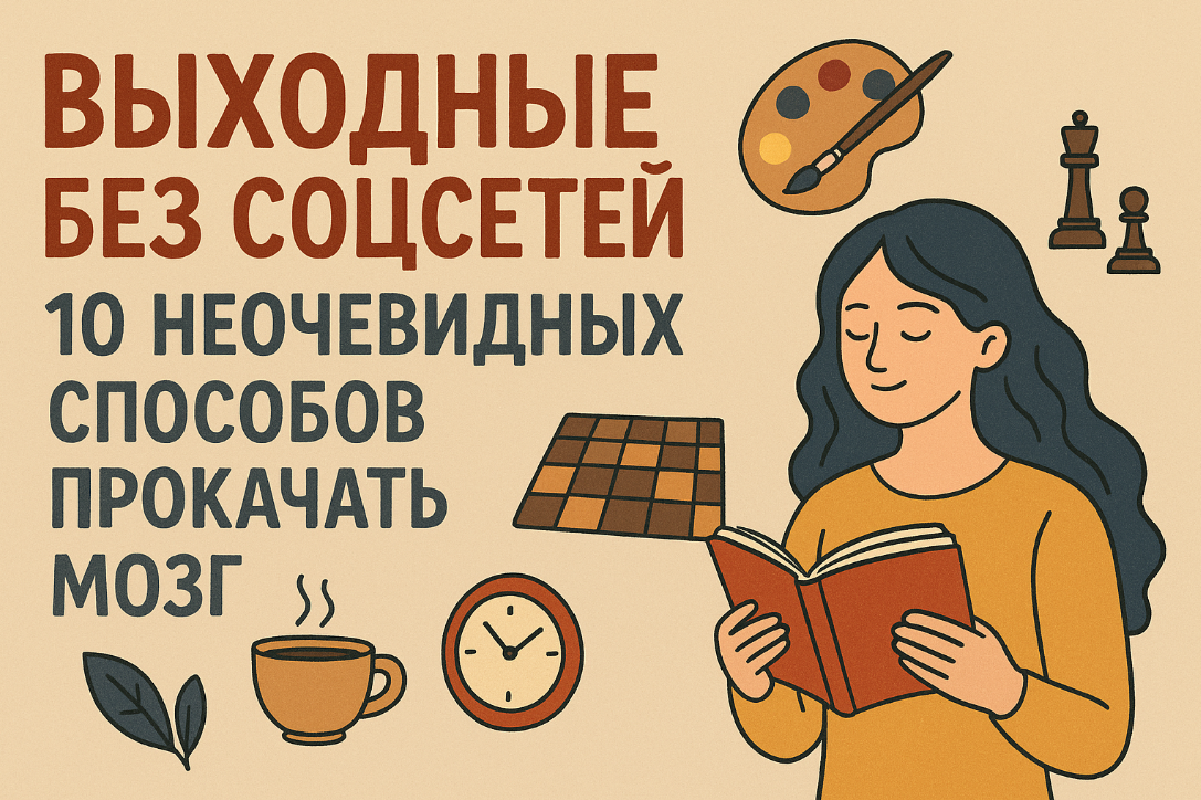 И конечно, партия в шахматы!