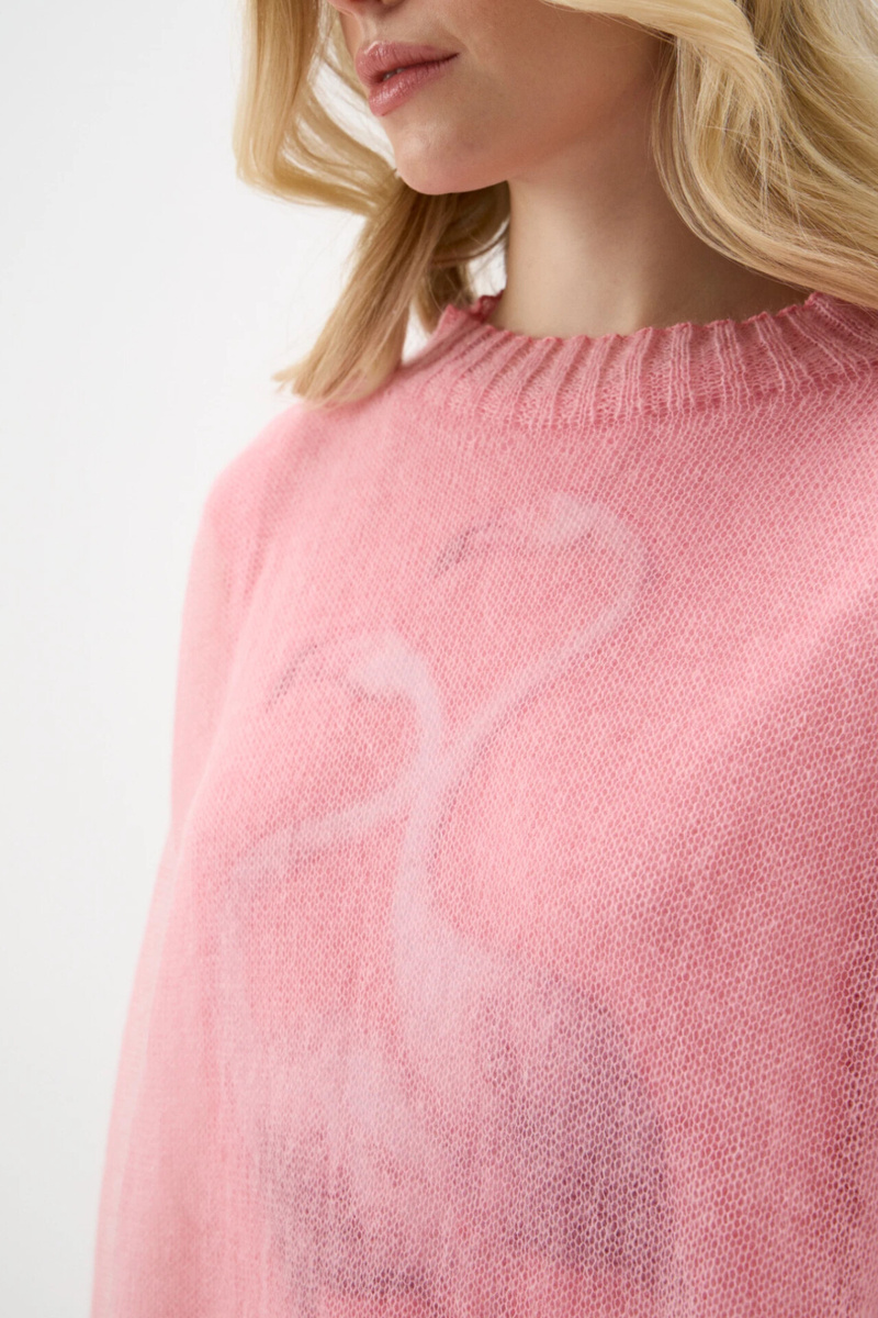 Прообраз того самого джемпера, но уже связанного машиной