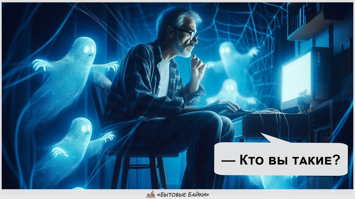 Мой роутер оказался общежитием для призраков - Рассказ