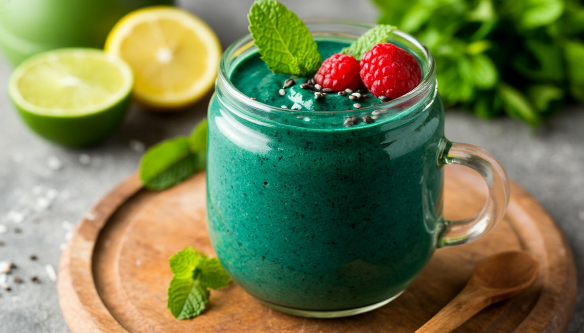 Смузи из спирулины