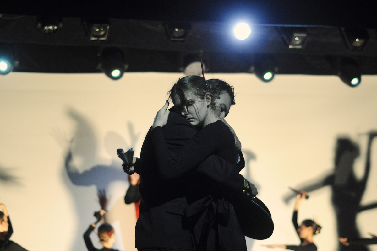    Сцена из спектакля «Чехов.Рассказы»