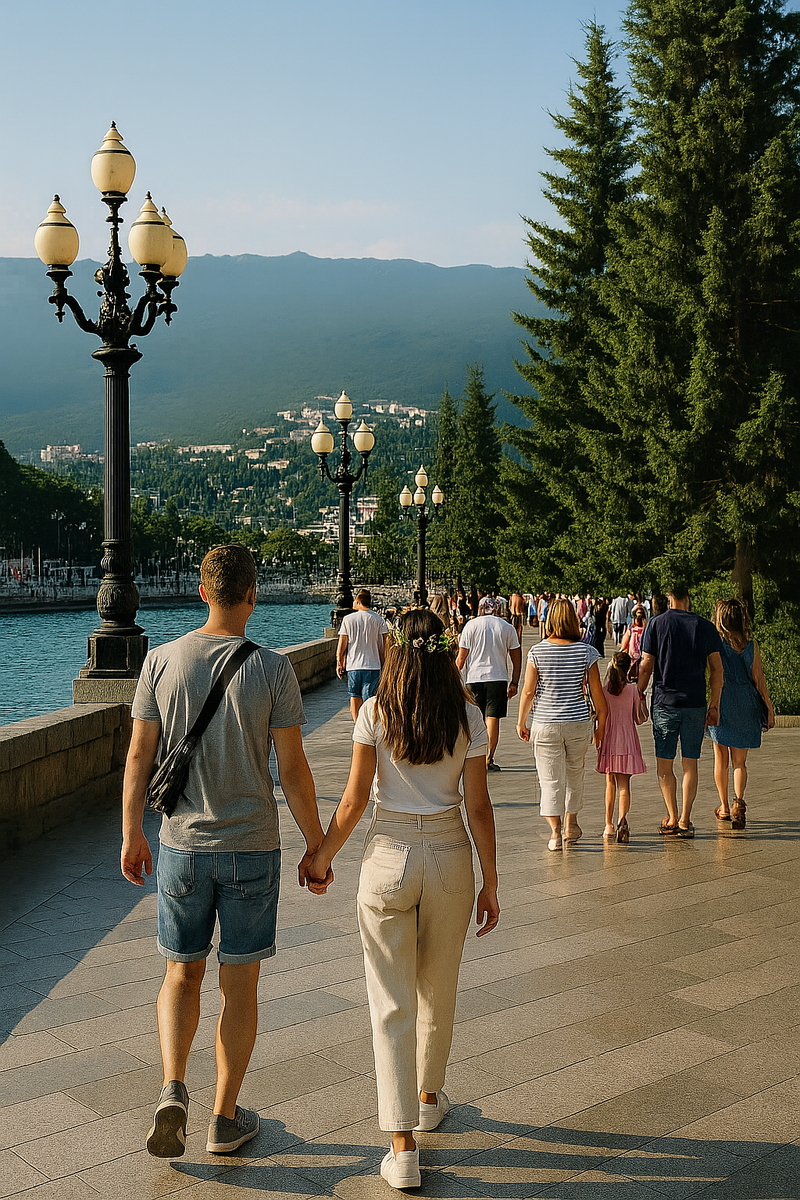 Набережная Ялты