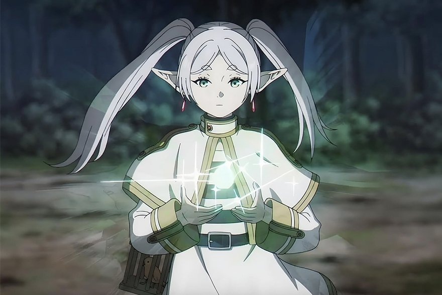    Кадр: аниме «Провожающая в последний путь Фрирен»