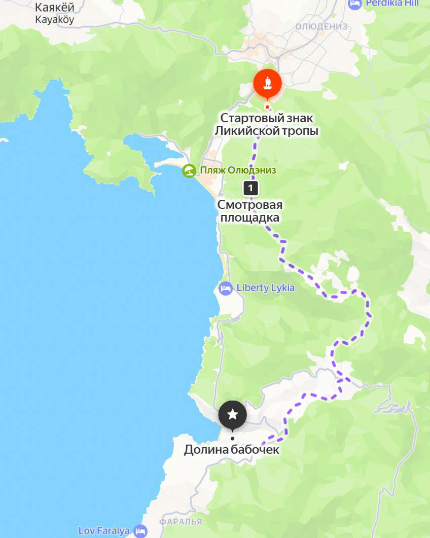 Наш маршрут протяженностью 13,5 км