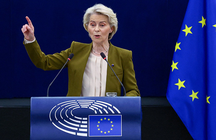    Урсула фон дер Ляйен.Reuters/Yves Herman