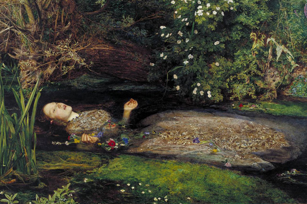 Джон Эверетт Милле, "Офелия", 1852 год.
