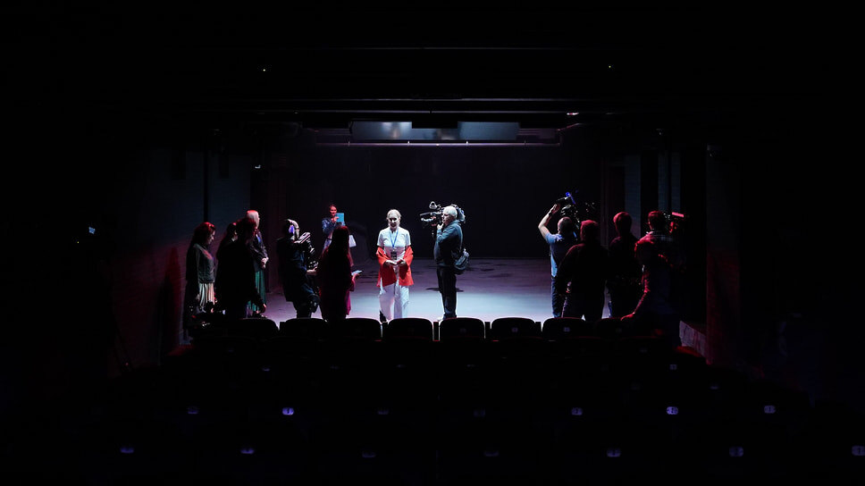 Экскурсия по исторической сцене Театра Олега Табакова.📷Фото: Александр Авилов / АГН «Москва»