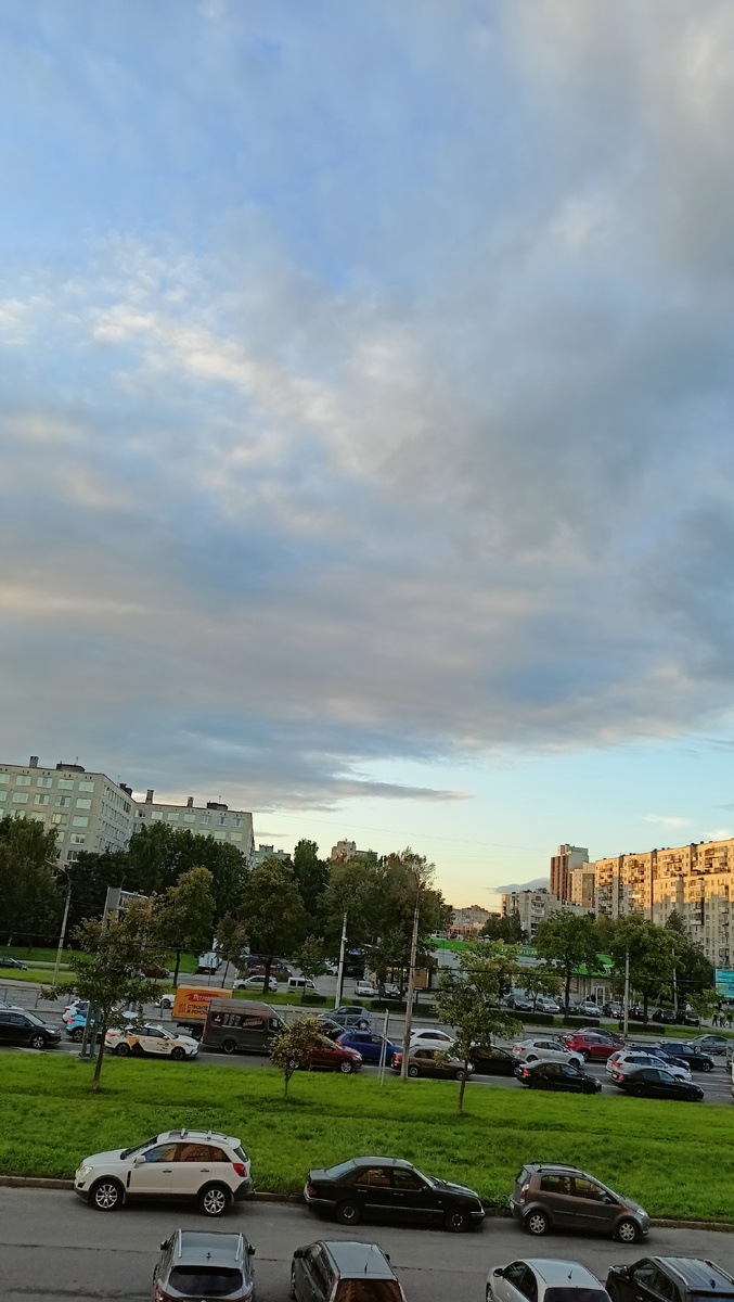 Фото автора. СПб. 18,40.