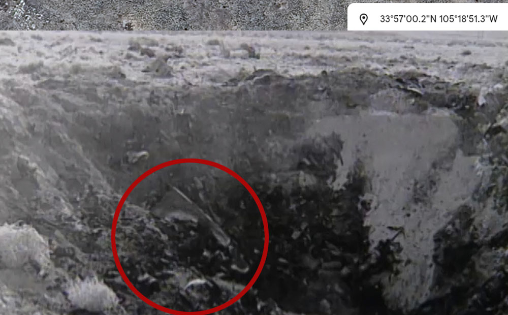 В Национальном архиве США появились изображения обломков из Розуэлла