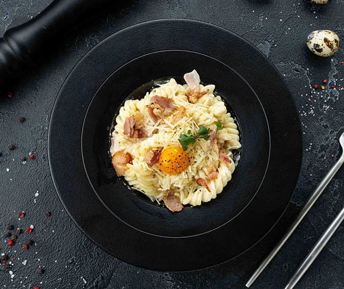 «Паста Карбонара» от AlphaChef / Изображение: AlphaChef