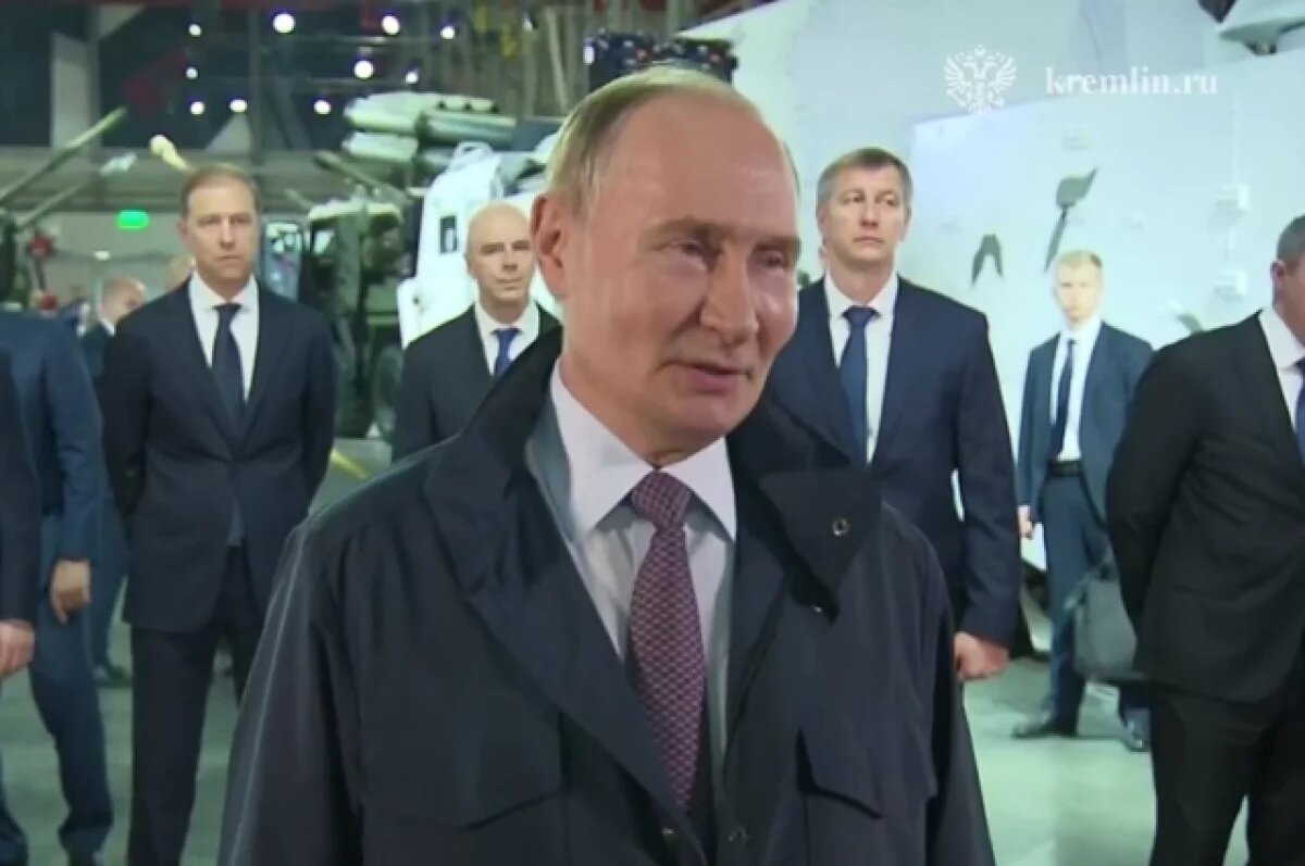    Владимир Путин в Перми рассказал о будущем российской оборонки после СВО