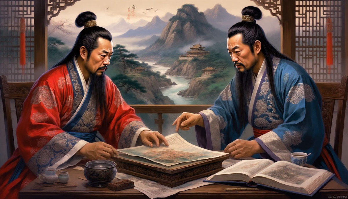 План «медленного удушения». Молодой император и его главный советник разрабатывают тактику постепенного урезания владений и власти удельных князей.