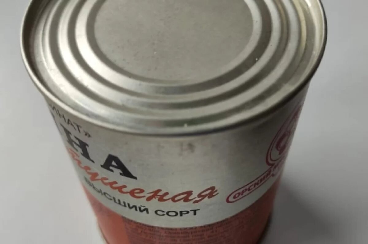    В Тверской области нашли тушёнку, в которую забыли положить мясо
