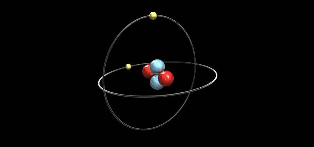 Атом гелия.